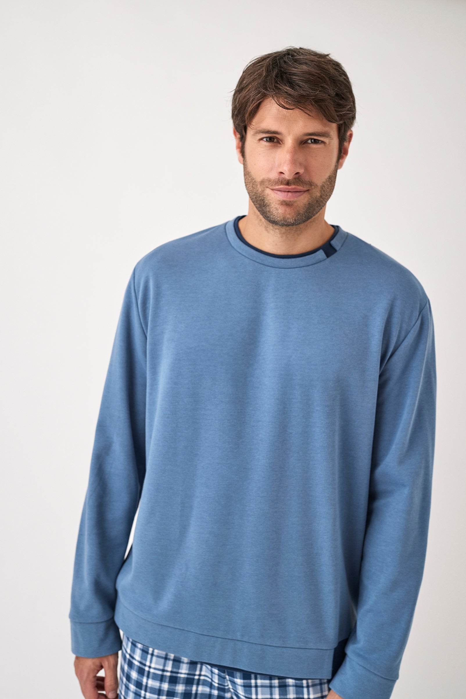 Completo pigiama Pigiama +Giacca Uomo H34643 Promise - evabiancheria