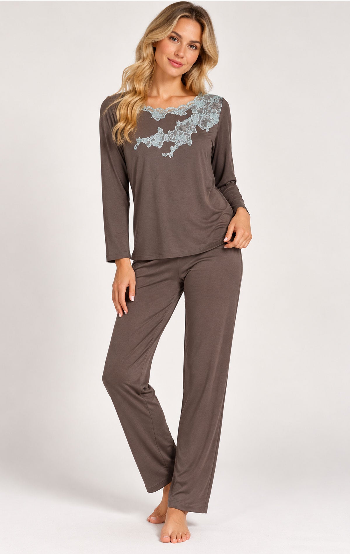 Pigiama Giro collo Donna 5271 Annette