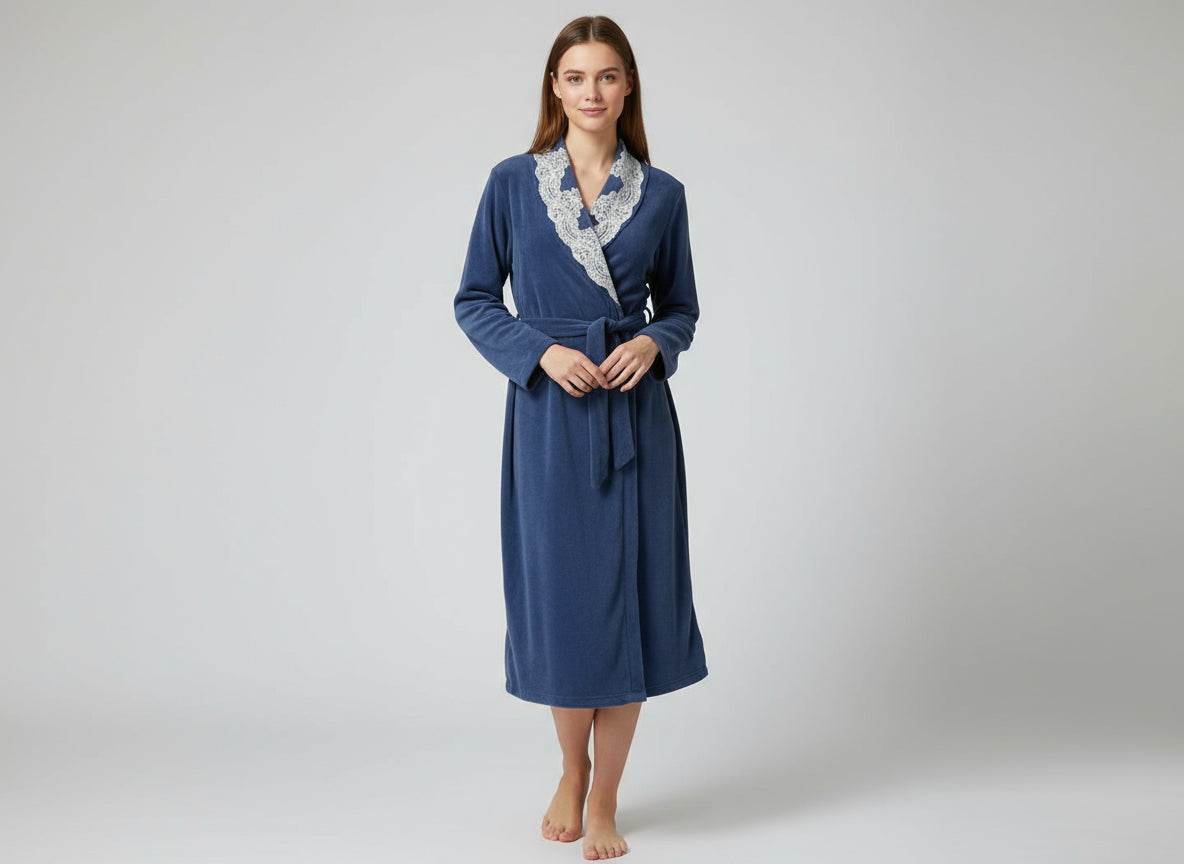 Vestaglia Incrocio Donna 6567/A Clara Rossi Firenze - evabiancheria