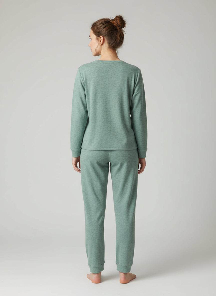 Pigiama Serafino Donna I24809 3 Prima Rosa - evabiancheria