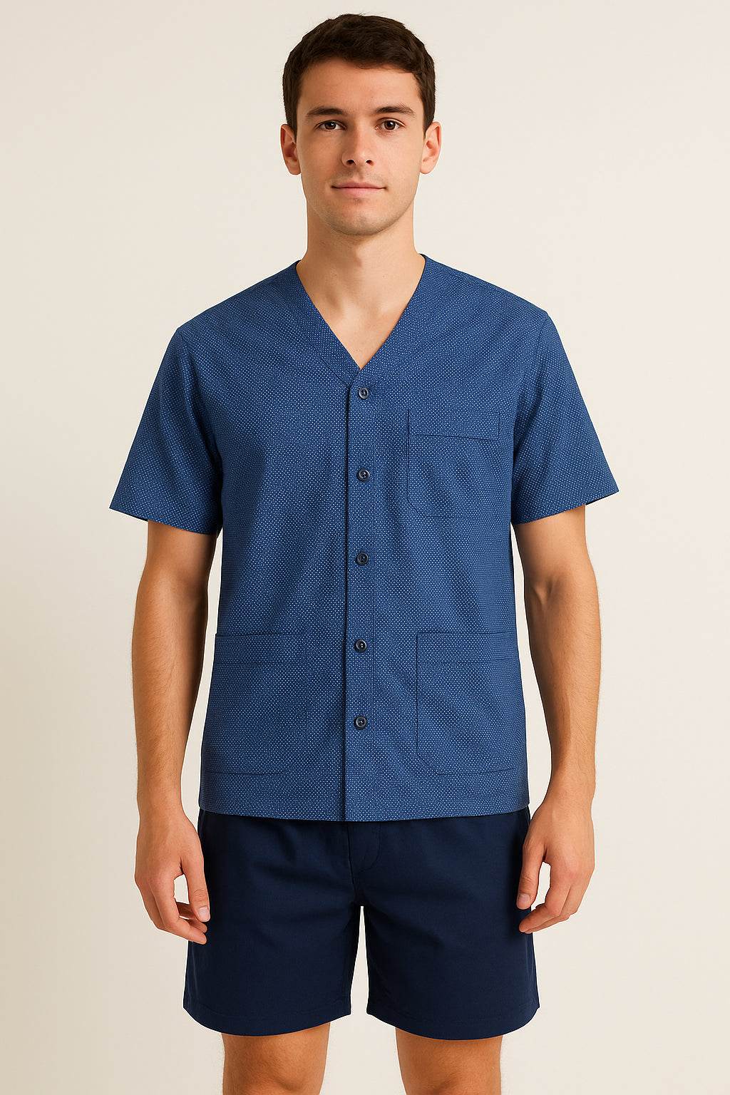 Pigiama 3 pezzi Uomo Narciso 3pz Crispo - evabiancheria