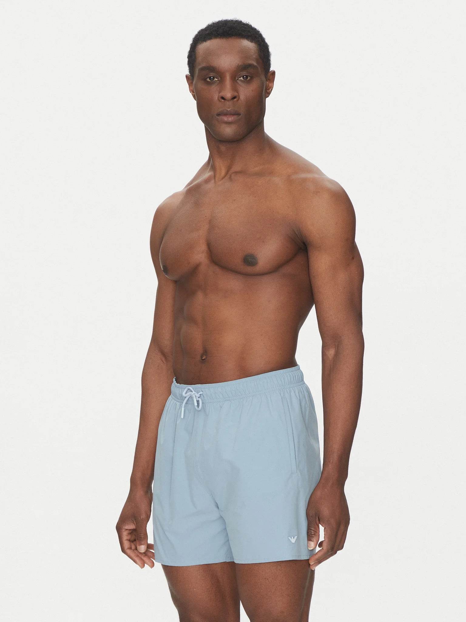 Costume boxer Tinta Unita Uomo AF12331 EM000583 Emporio Armani - evabiancheria