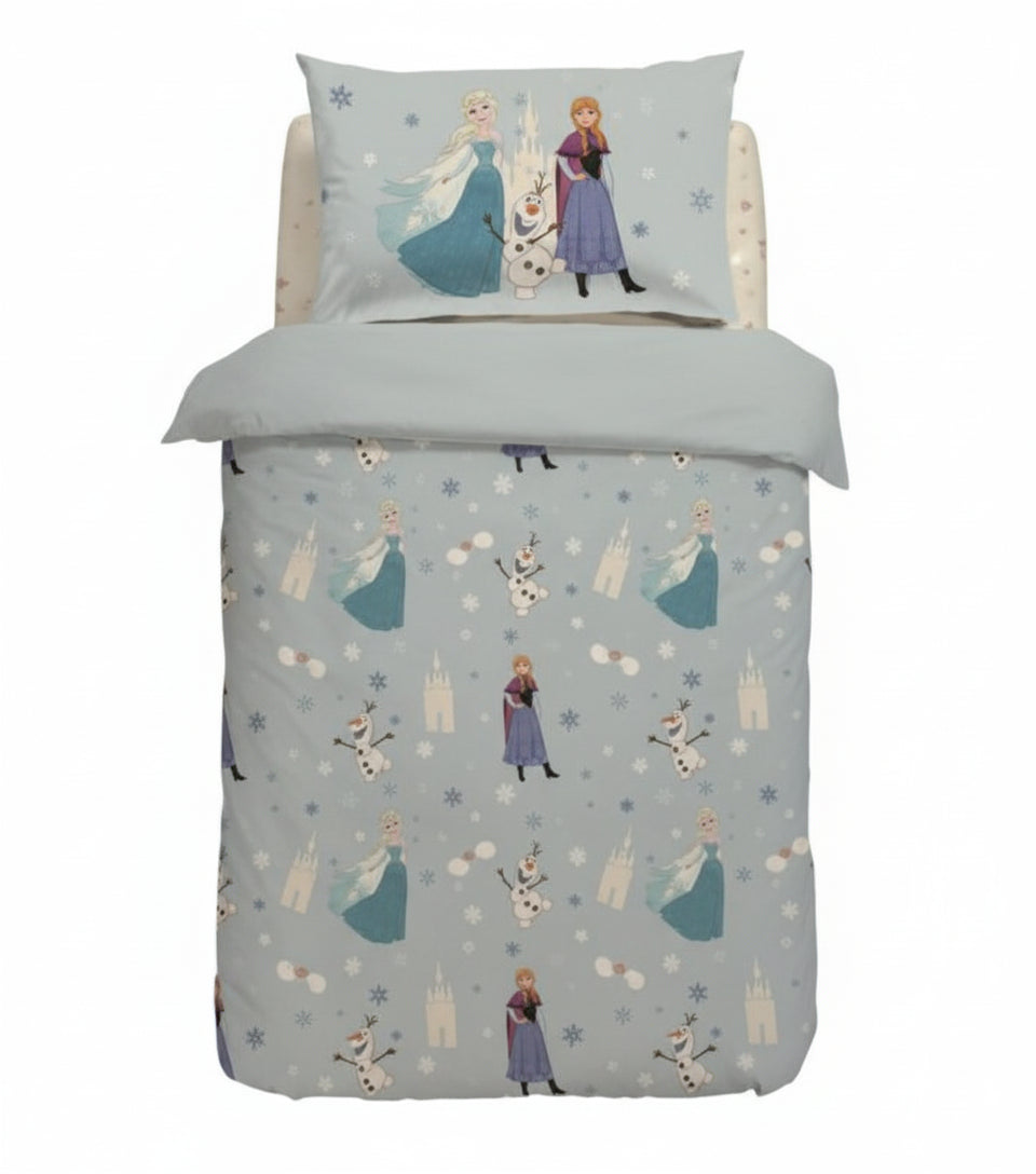 Copripiumino Stampato Biancheria Frozen Star CCP Caleffi