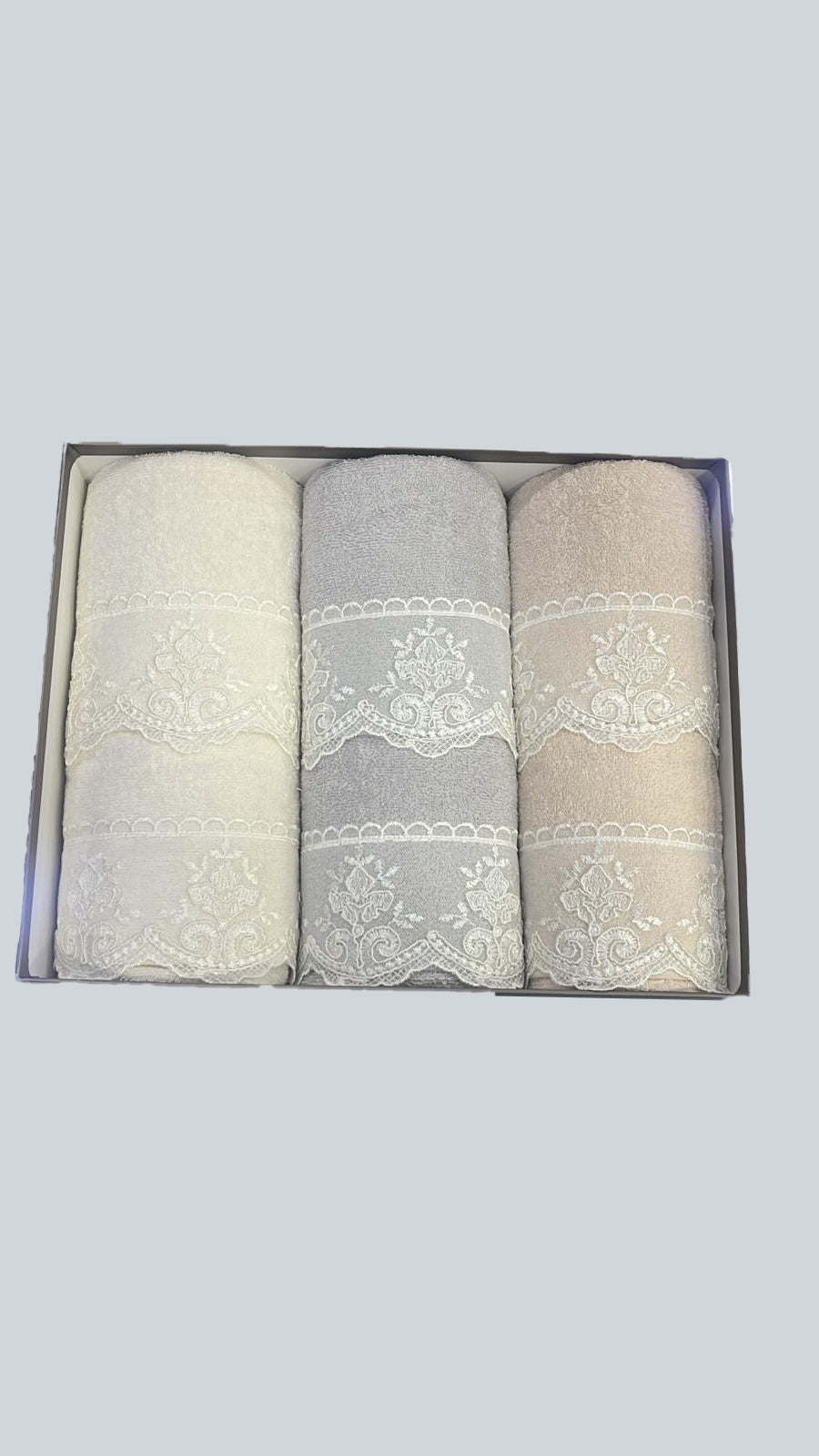 Asciugamano 3+3 Biancheria Ambra 3+3 Battaglia