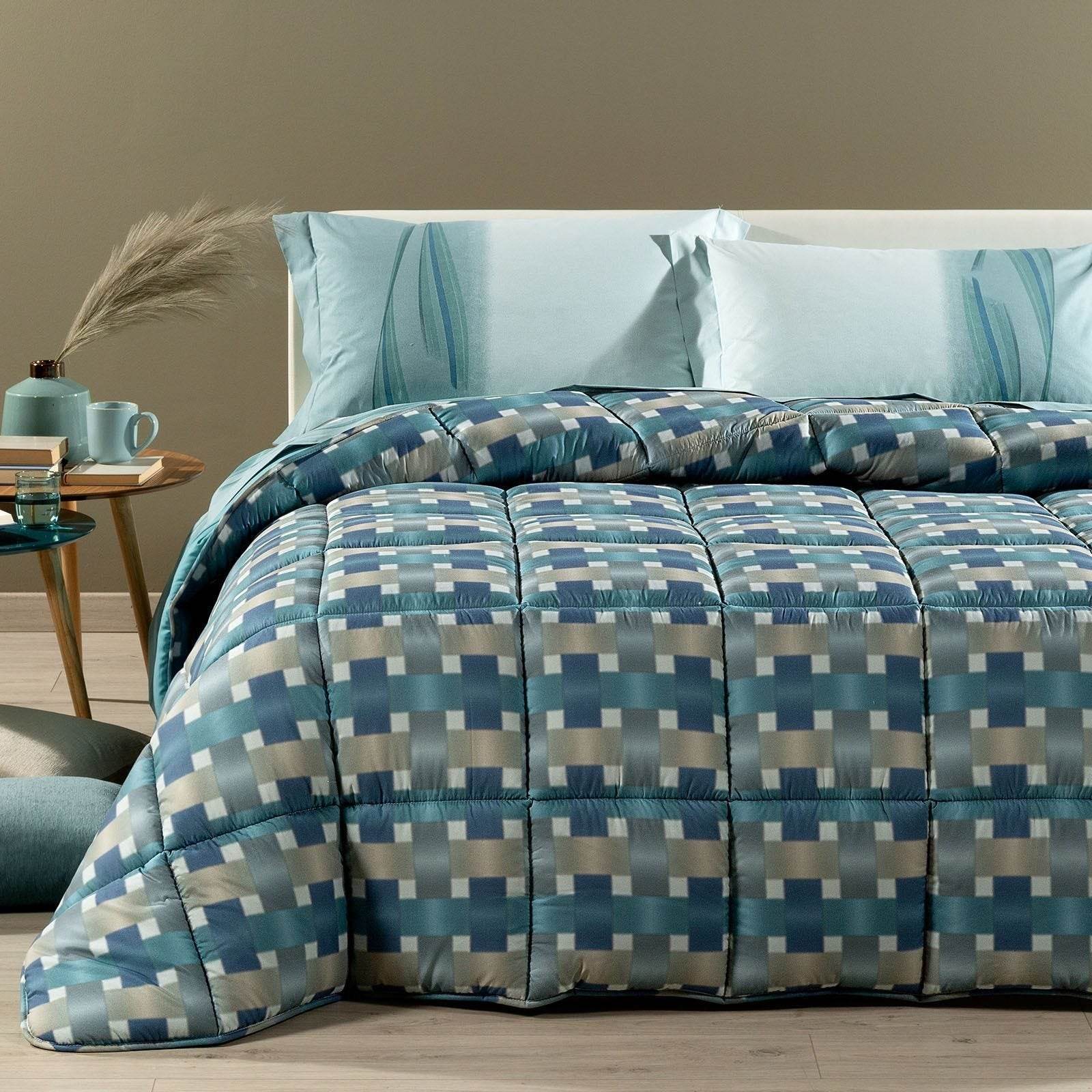 Trapunta Stampato Biancheria River Trap Caleffi - evabiancheria