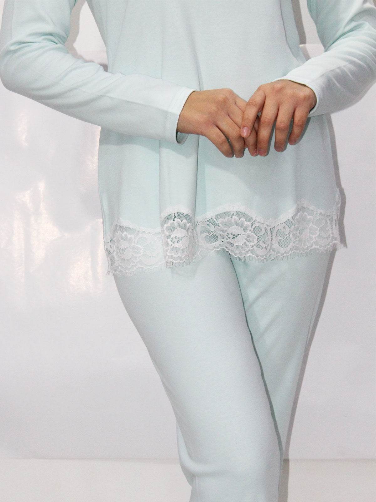 Pigiama Serafino Donna D2701 Amadine - evabiancheria