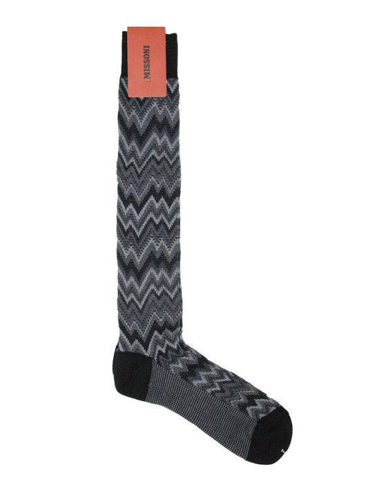 Calze lunghe Fantasia Uomo U9872 Missoni Home - evabiancheria