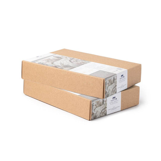 Lenzuola Stampato Biancheria Loto cpl Caleffi - evabiancheria