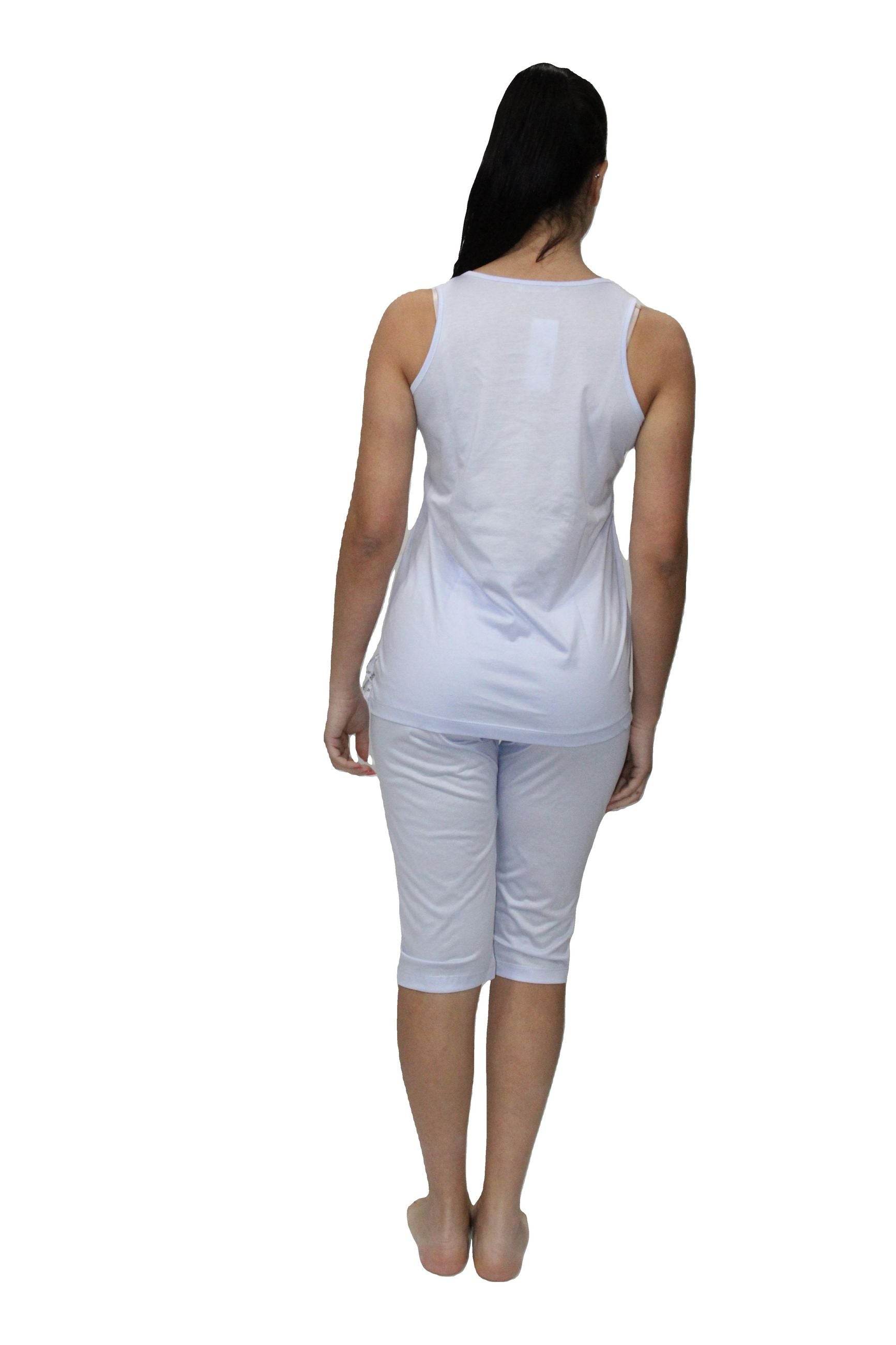 Pigiama pinocchietto Donna E2518B Fida - evabiancheria