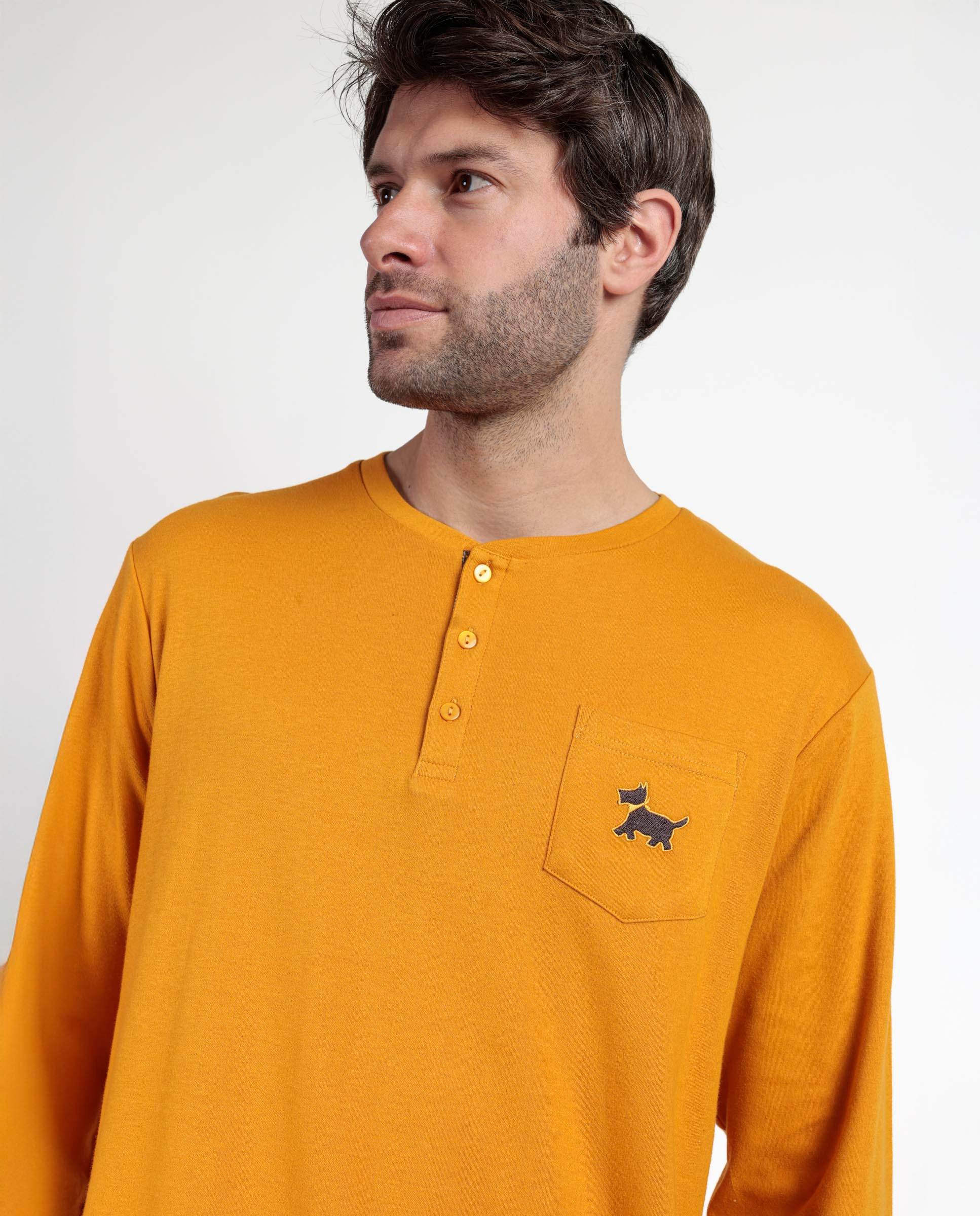 Pigiama Serafino Uomo 63786 Admas - evabiancheria