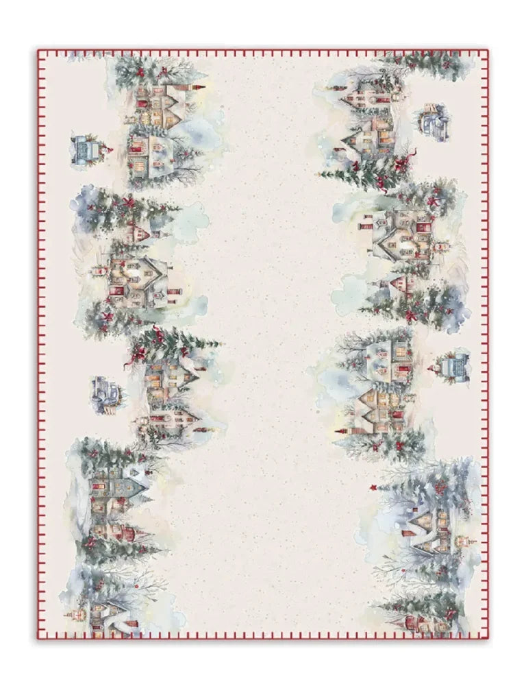 Plaid natalizio Biancheria Fozen Plaid Tessitura Randi