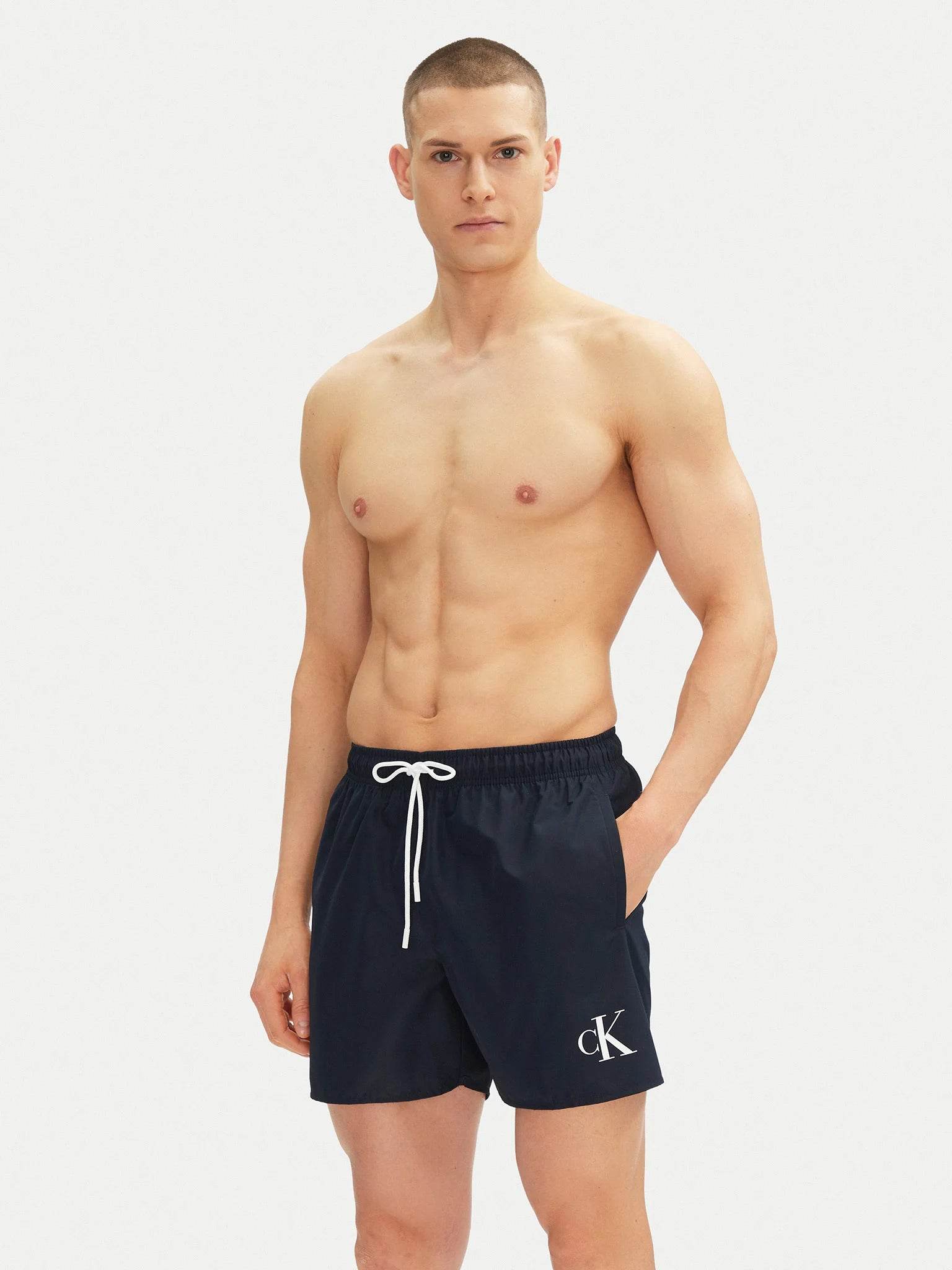 Costume boxer medio Uomo KM01101 Calvin Klein - evabiancheria