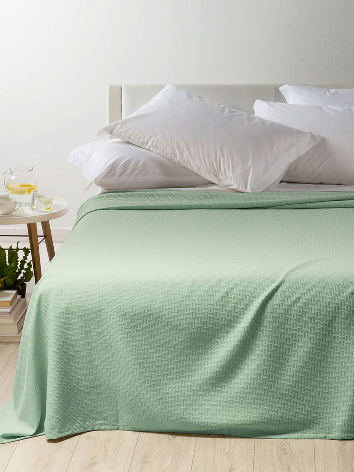 Copriletto Tinta Unita Biancheria Rodeo Cprt Caleffi