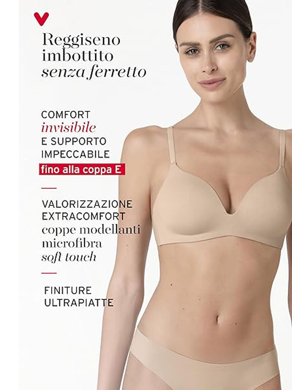 Reggiseno Foderato senza ferro Donna L0EVT Lovable