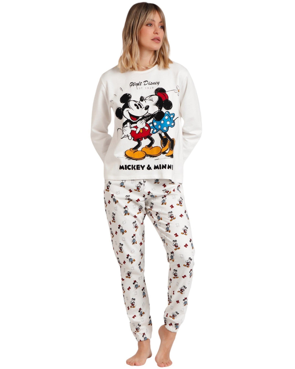 Pigiama Giro collo Donna 62271 Disney