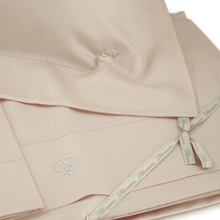 Lenzuola Tinta Unita Biancheria Lory Cpl Blumarine Home - evabiancheria