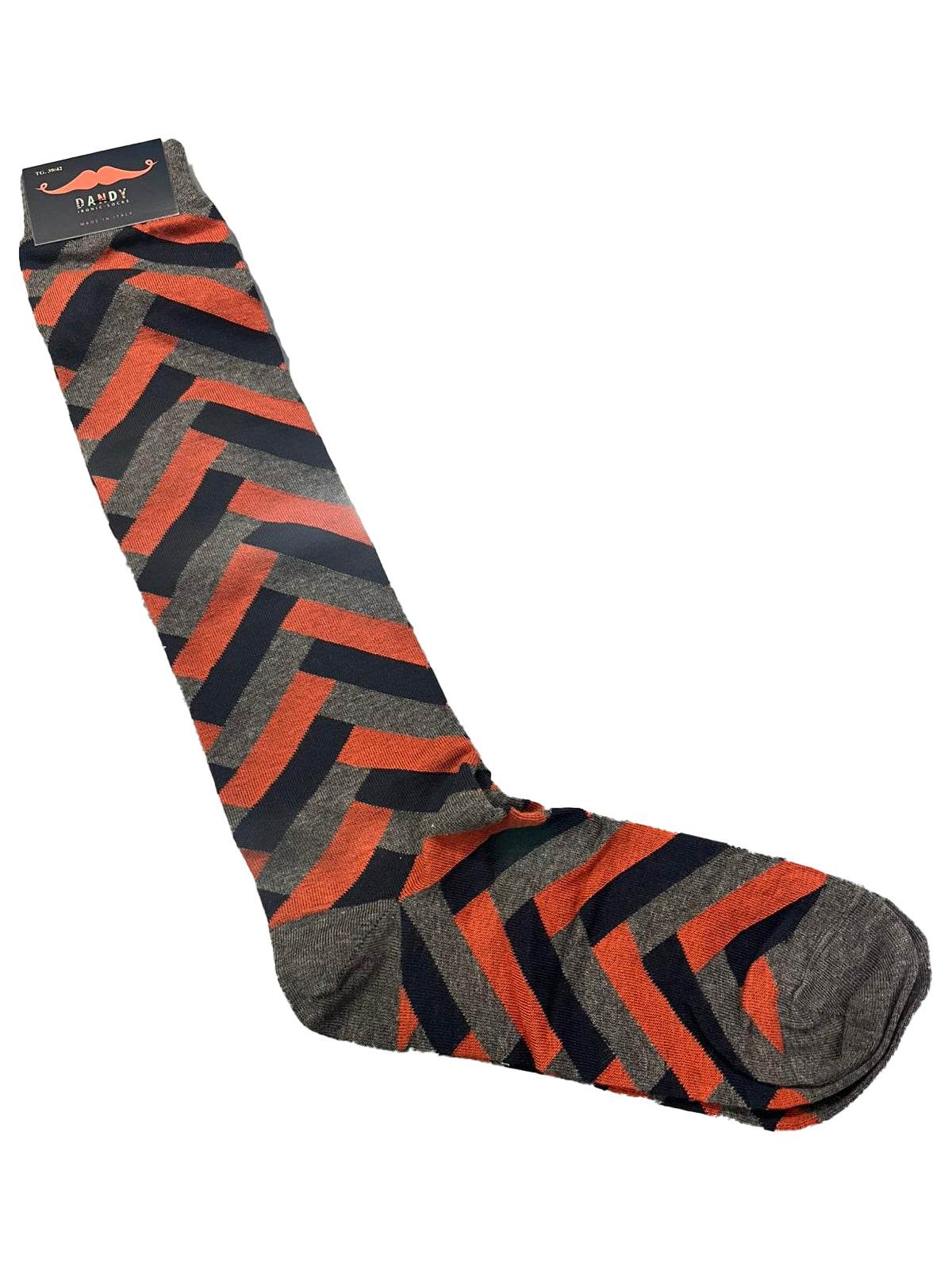 Calze lunghe Fantasia Uomo 522 LF Dandy Ironic Socks - evabiancheria