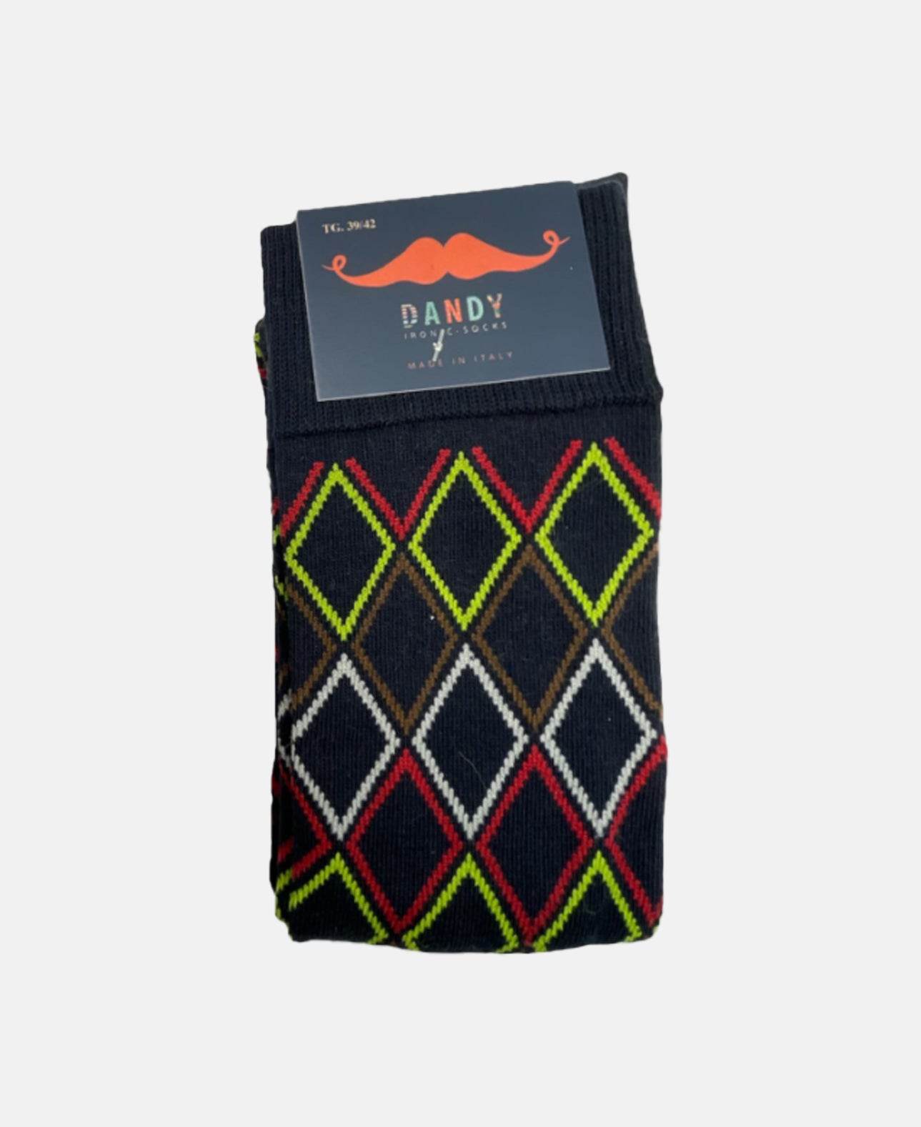 Calze lunghe Singolo Uomo 400 LF Dandy Ironic Socks - evabiancheria