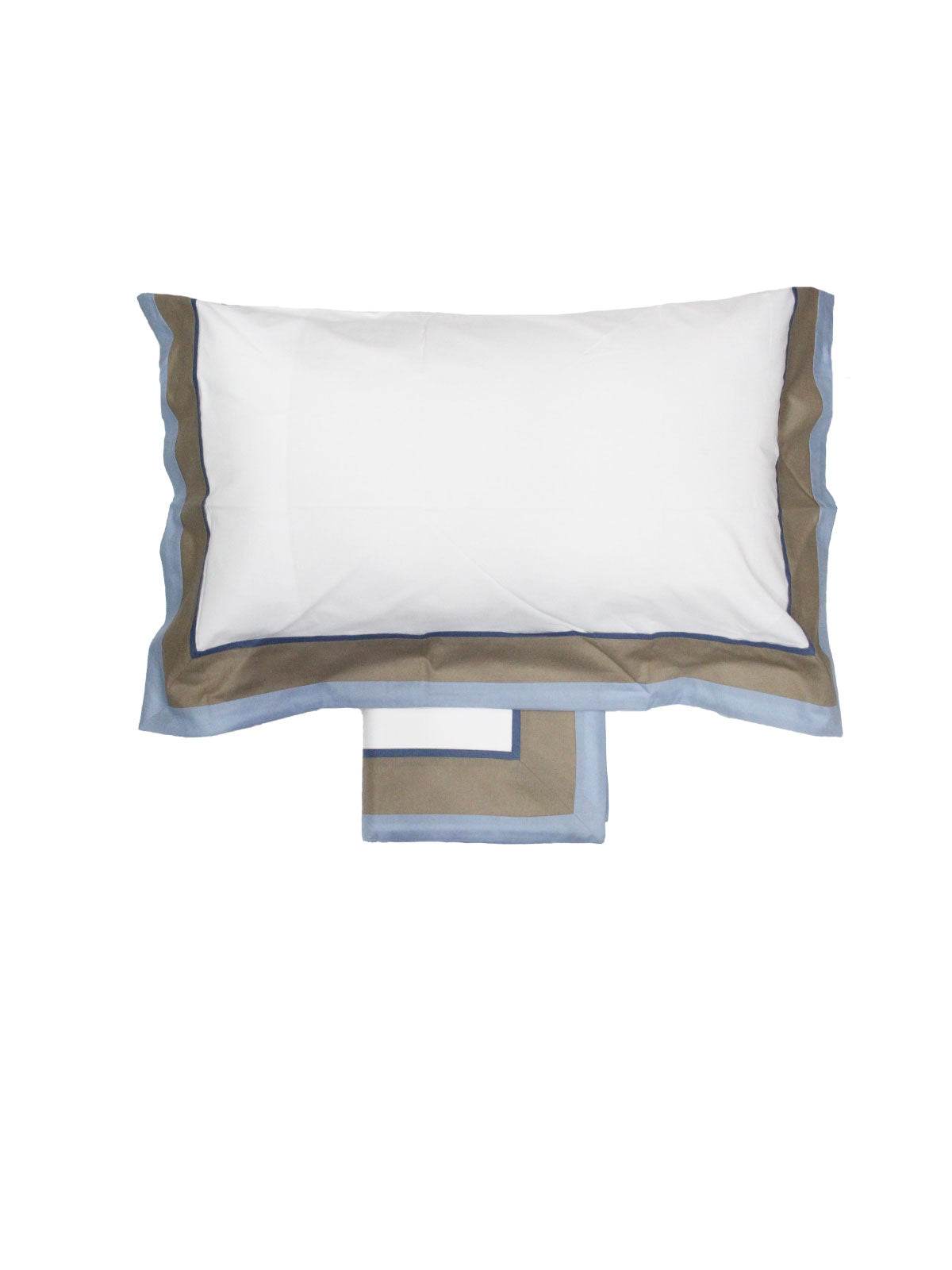 Lenzuola Bicolore Biancheria Loredana Bic Cpl Eva Home - evabiancheria