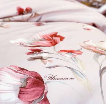 Trapunta Stampato Biancheria Fleurette Trap Blumarine Home