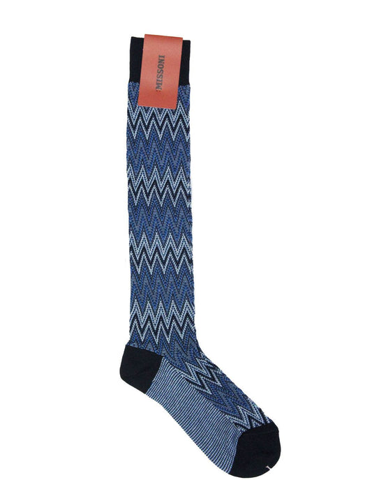 Calze lunghe Fantasia Uomo U9875 Missoni Home - evabiancheria