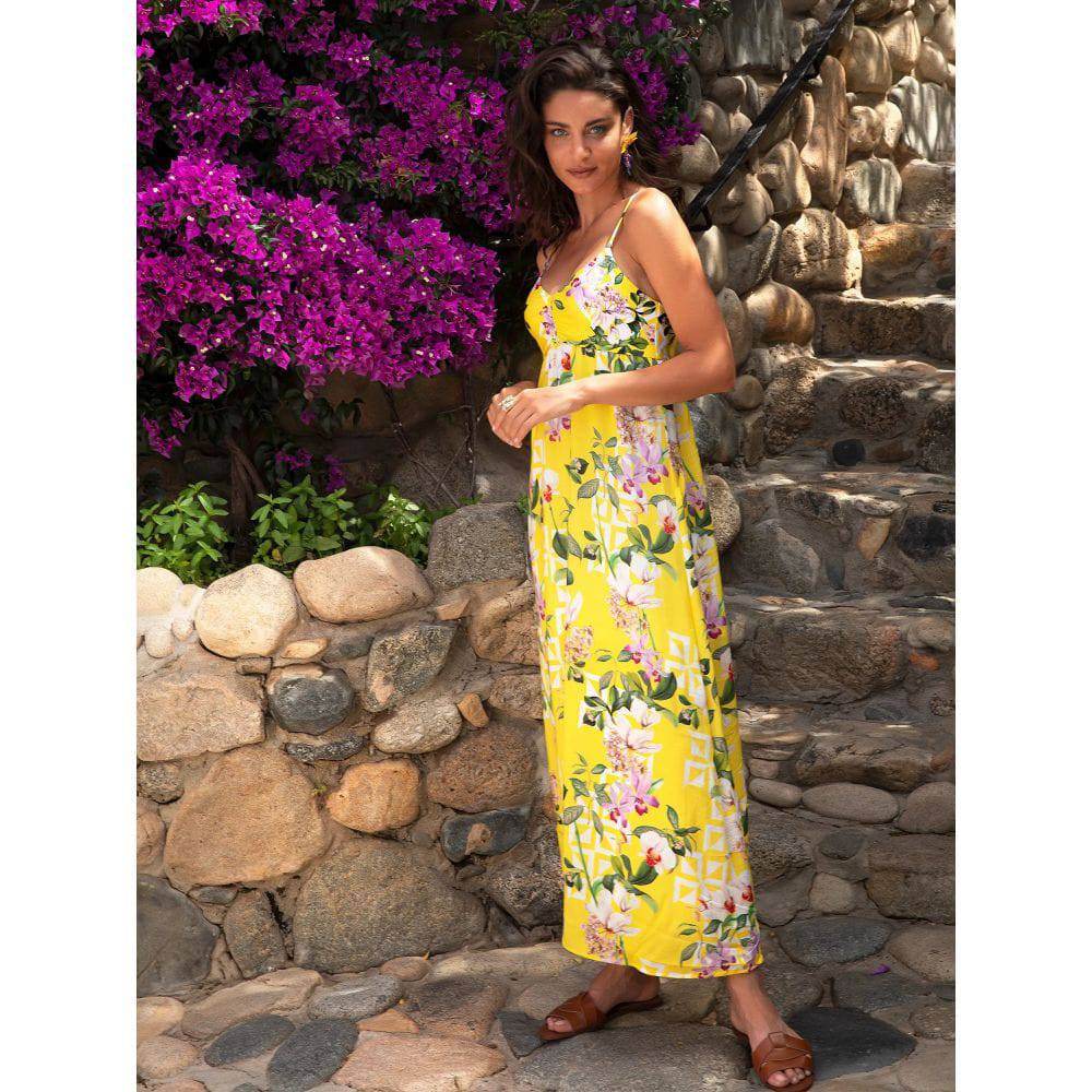 Abito Bretella Donna Jardin Delice ASB1178 Lise Charmel - evabiancheria