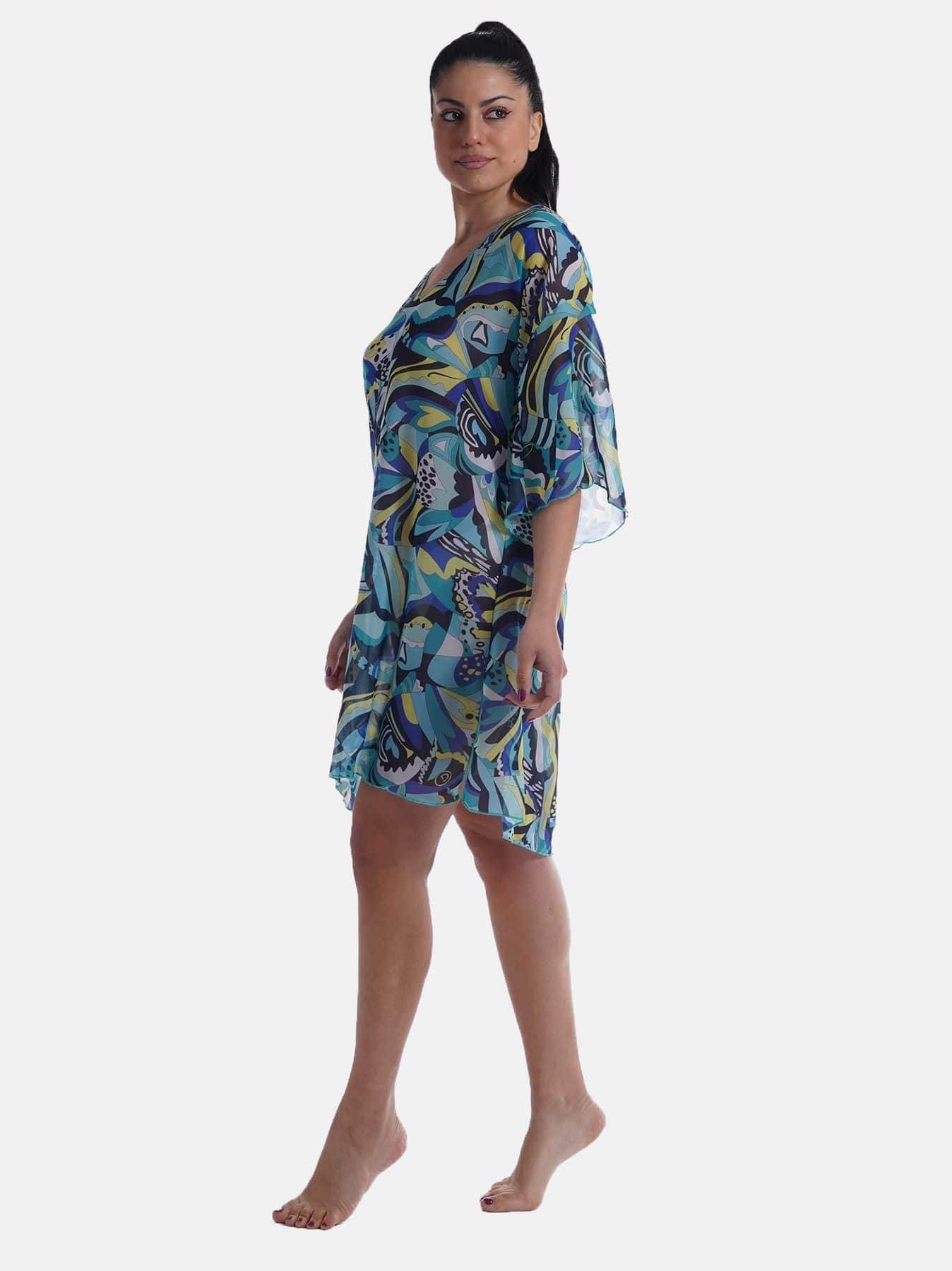 Abito Kaftano Donna LA MUSE DE VENT ESB4496 ANTIGEL - evabiancheria