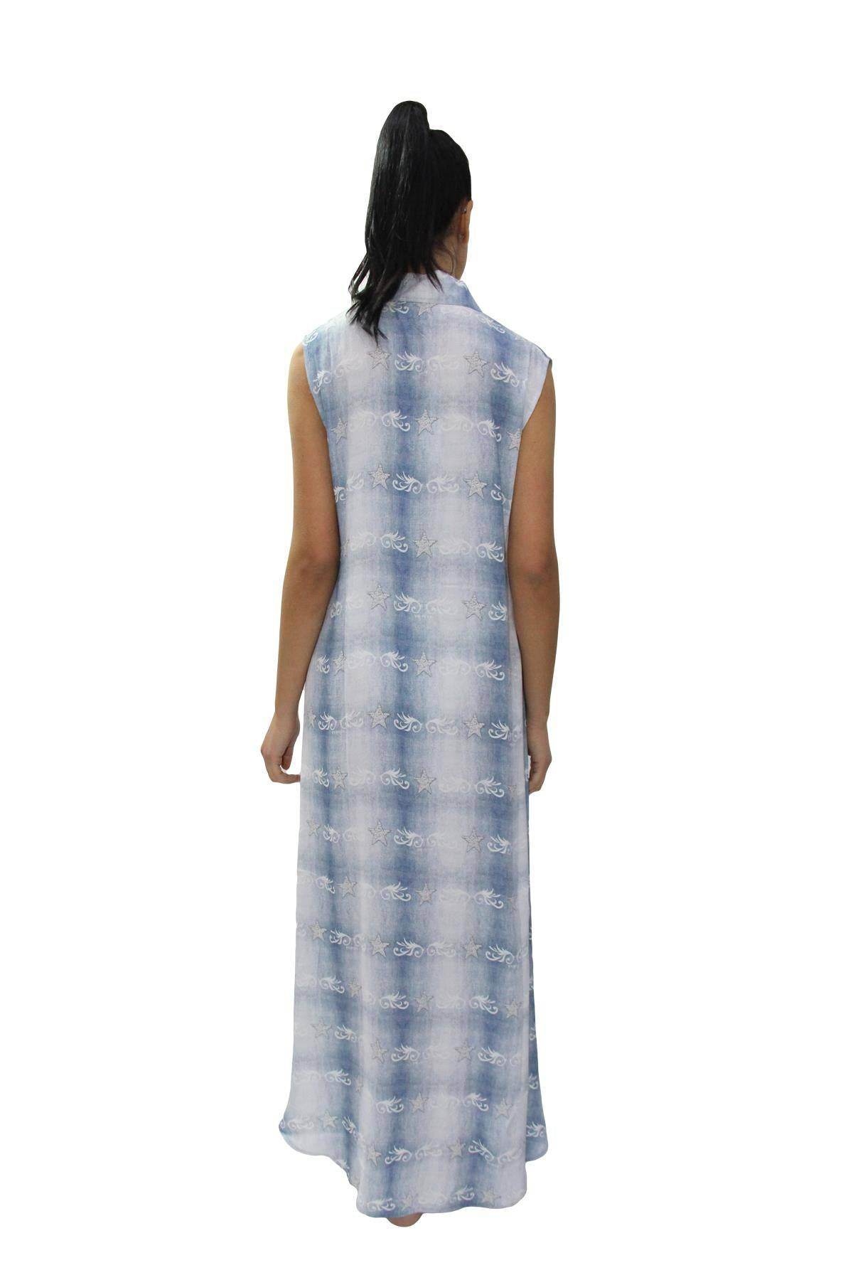 Abito Lungo Donna NEVADA 4731 Pepita - evabiancheria