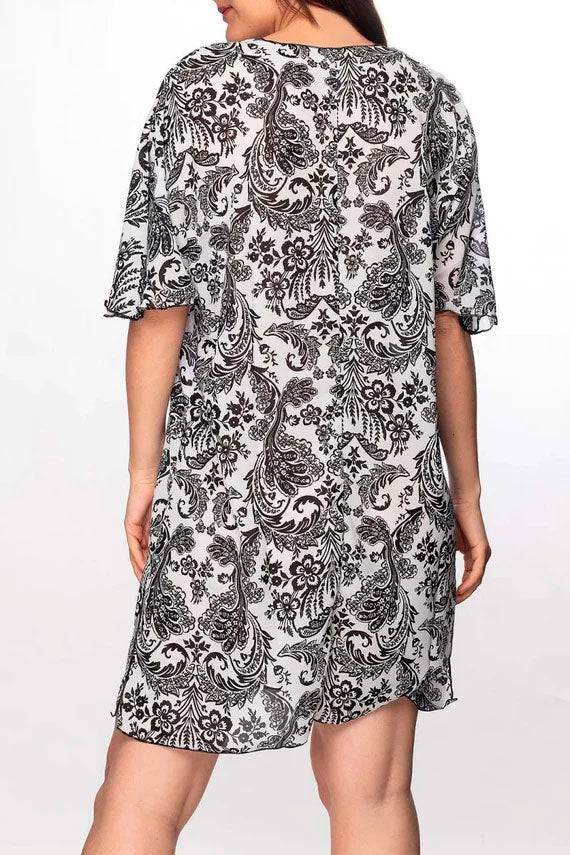 Abito corto Donna LA BANDANA ESB4494 ANTIGEL - evabiancheria