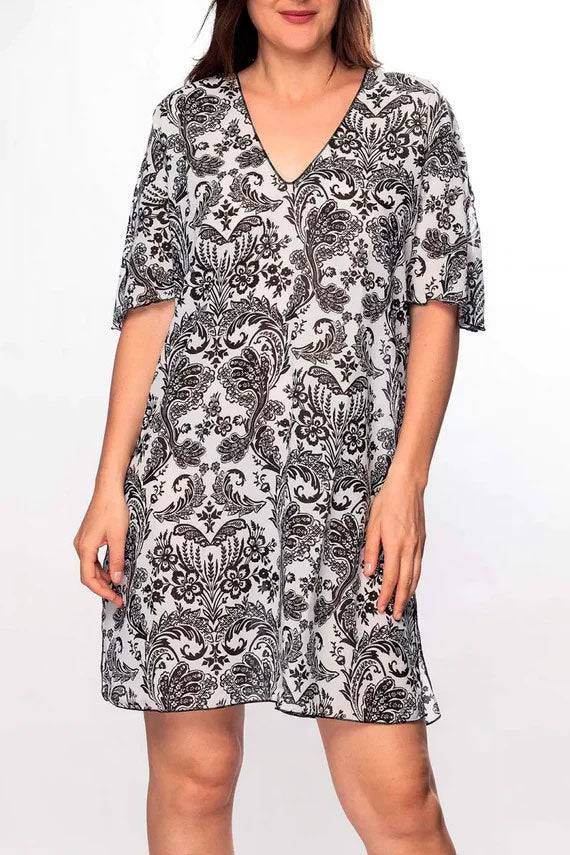 Abito corto Donna LA BANDANA ESB4494 ANTIGEL - evabiancheria