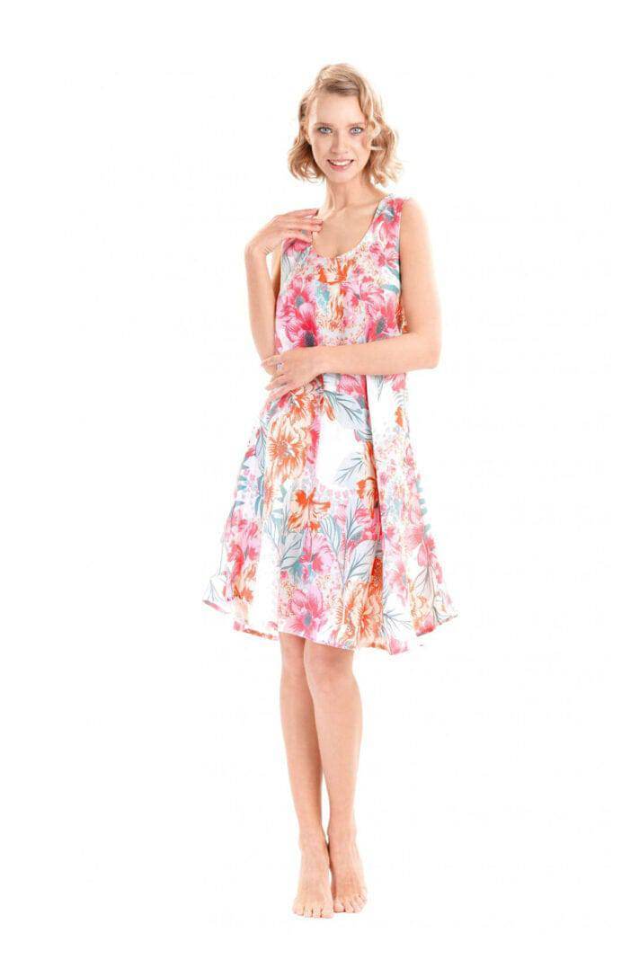 Abito corto Donna VI20-052 Vacanze Italiane - evabiancheria