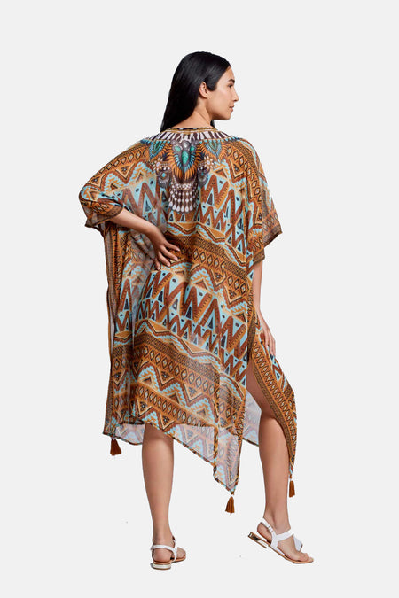 Abito kaftan Donna VI24-054 Vacanze Italiane evabiancheria