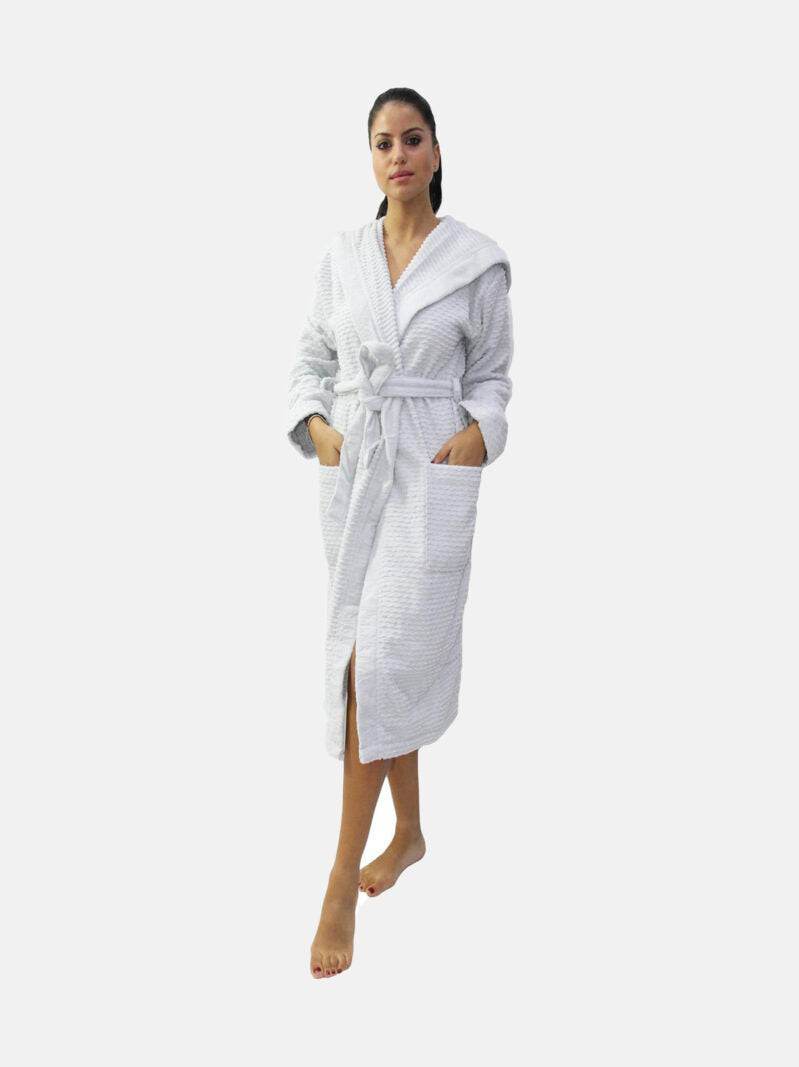 Accappatoio con cappuccio Bagno ADONE ACC La Perla - evabiancheria