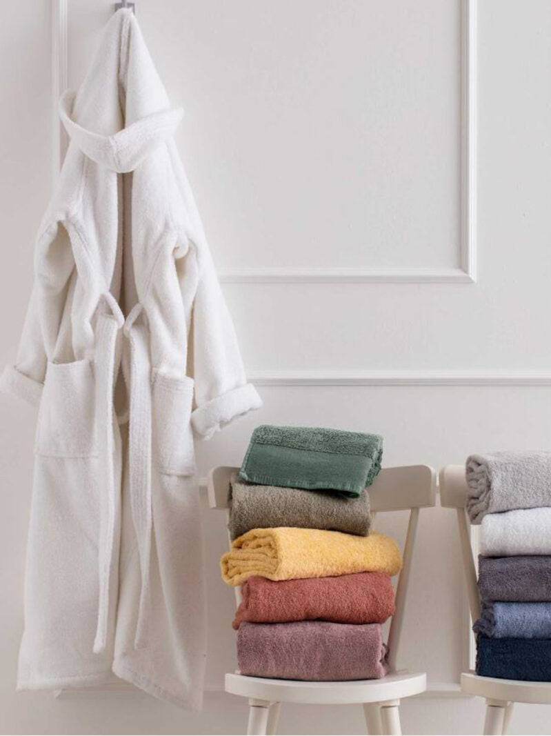 Accappatoio con cappuccio Bagno GLAMOUR ACC Riviera - evabiancheria