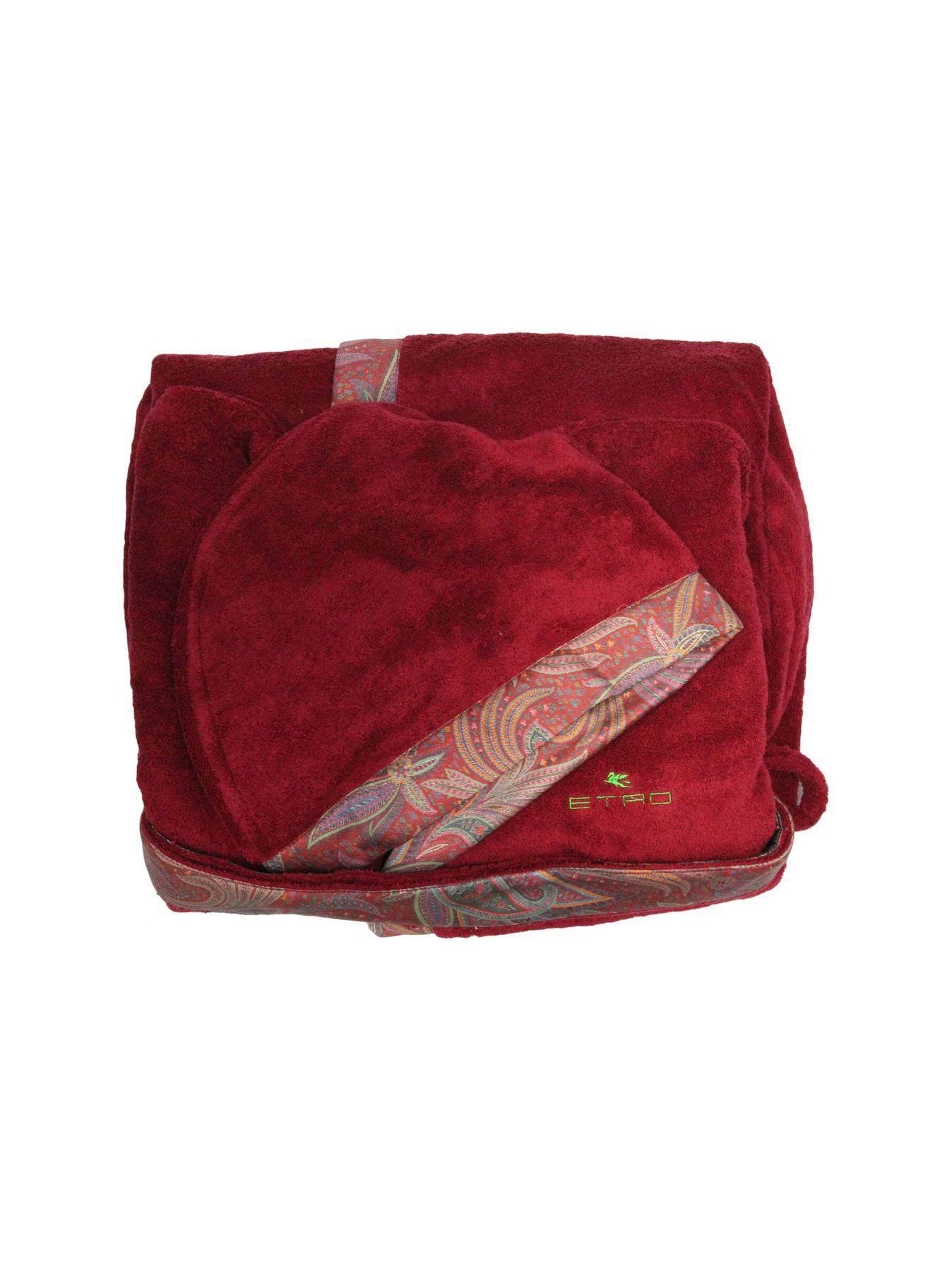 Accappatoio con cappuccio Biancheria 49048 9270 Etro Home - evabiancheria