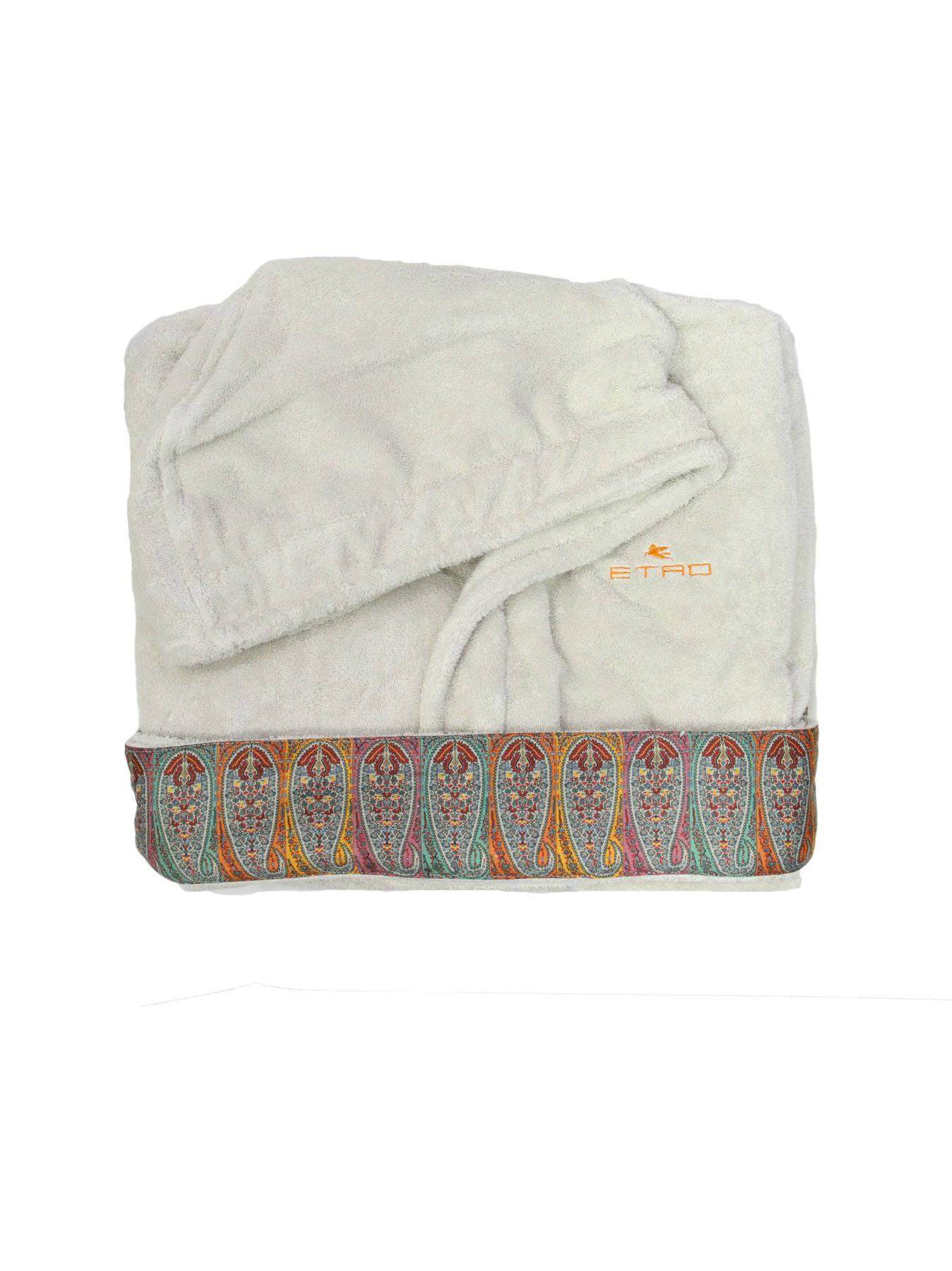 Accappatoio con cappuccio Biancheria 49048 9273 Etro Home - evabiancheria