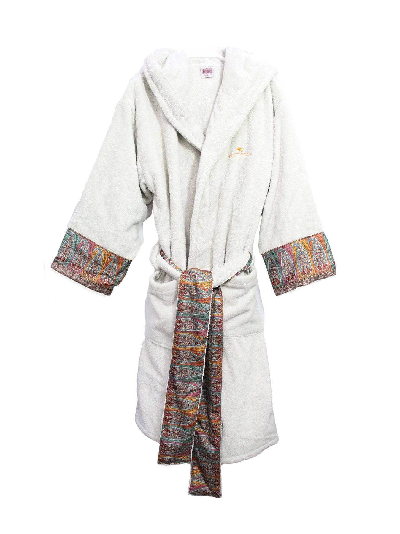 Accappatoio con cappuccio Biancheria 49048 9273 Etro Home - evabiancheria