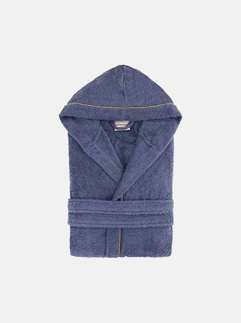 Accappatoio con cappuccio Biancheria FINE OP ACC Borbonese - evabiancheria