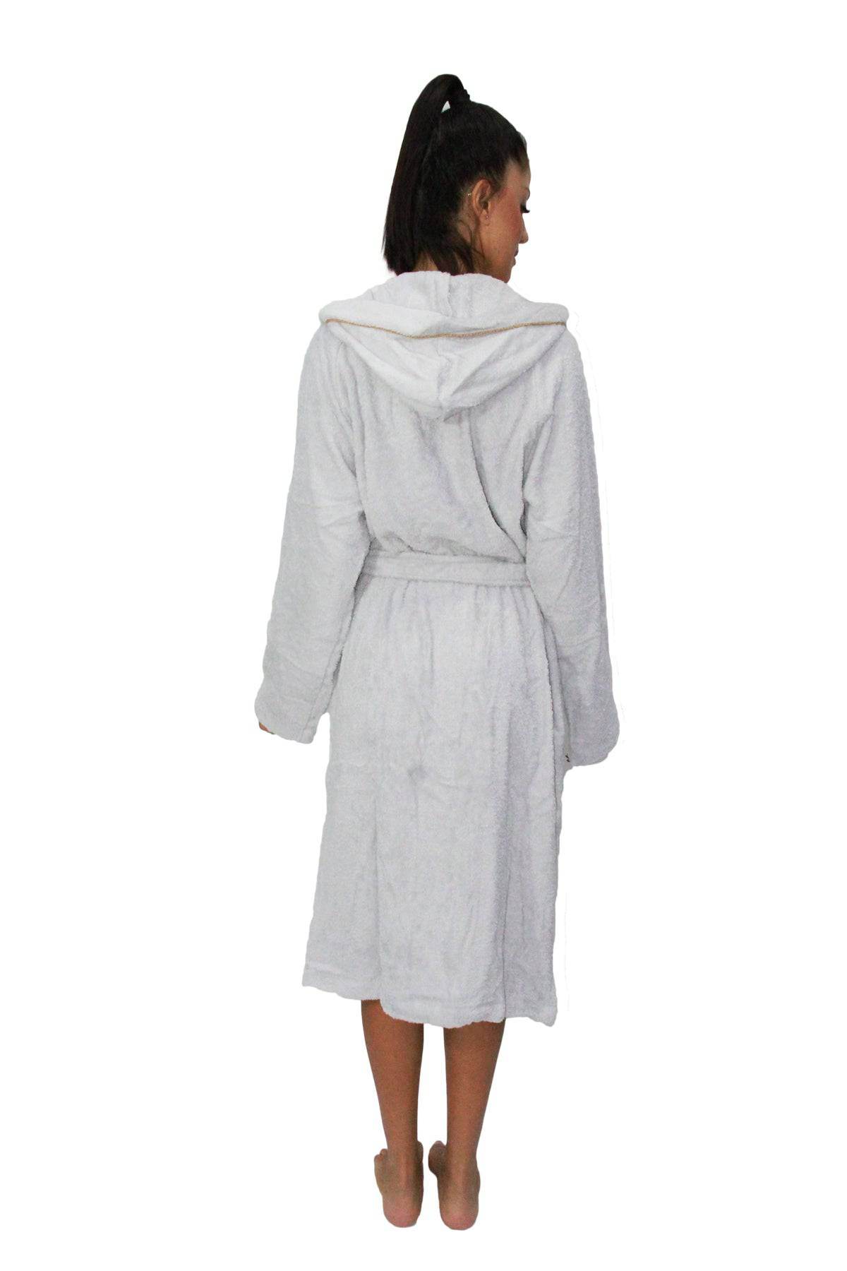 Accappatoio con cappuccio Biancheria FINE OP ACC Borbonese - evabiancheria