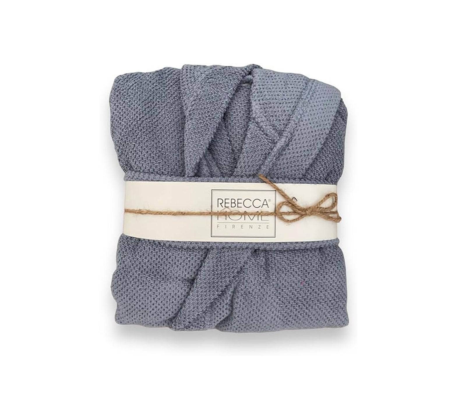 Accappatoio con cappuccio Biancheria Giulia Acc Rebecca Home - evabiancheria