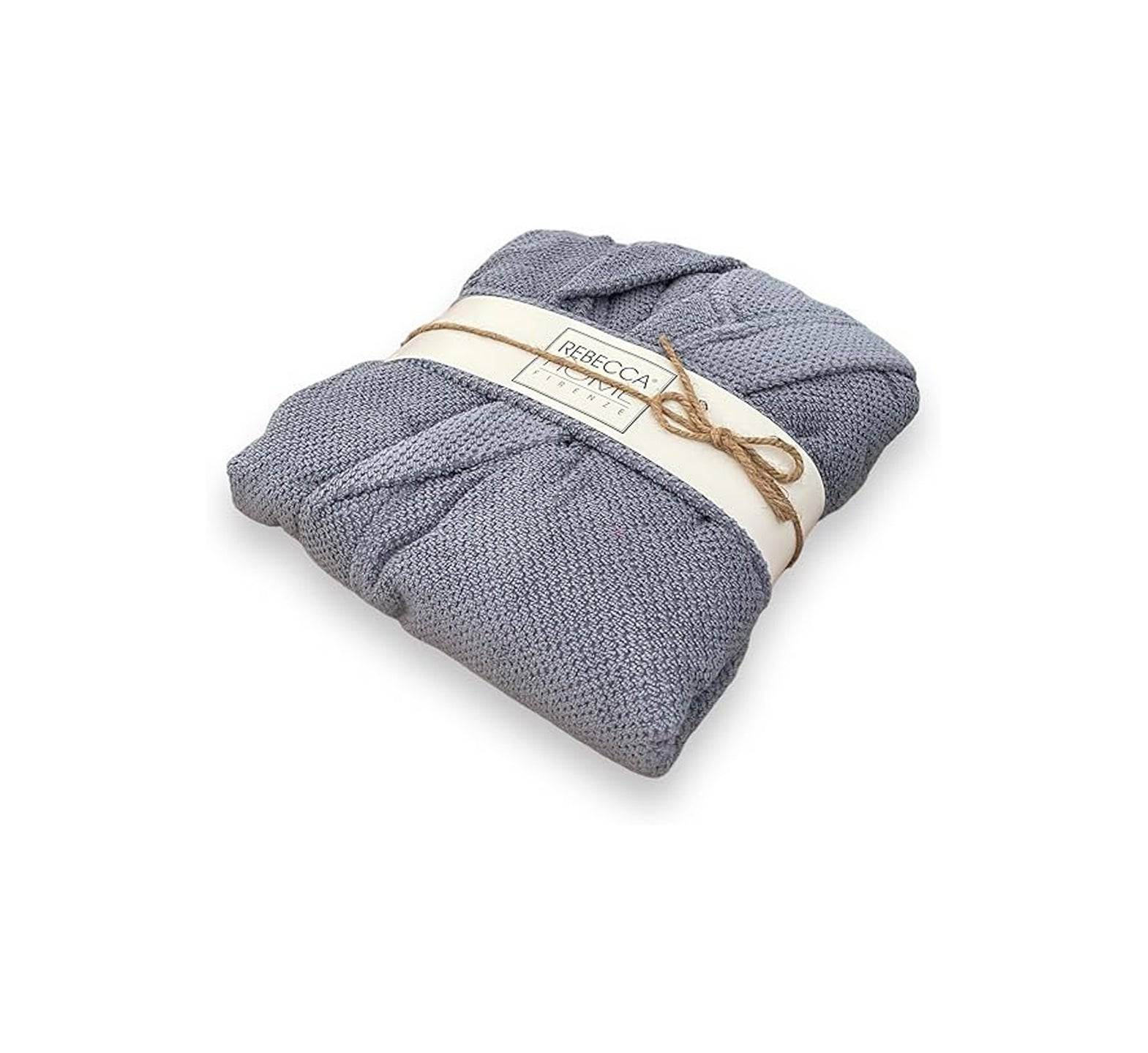 Accappatoio con cappuccio Biancheria Giulia Acc Rebecca Home - evabiancheria