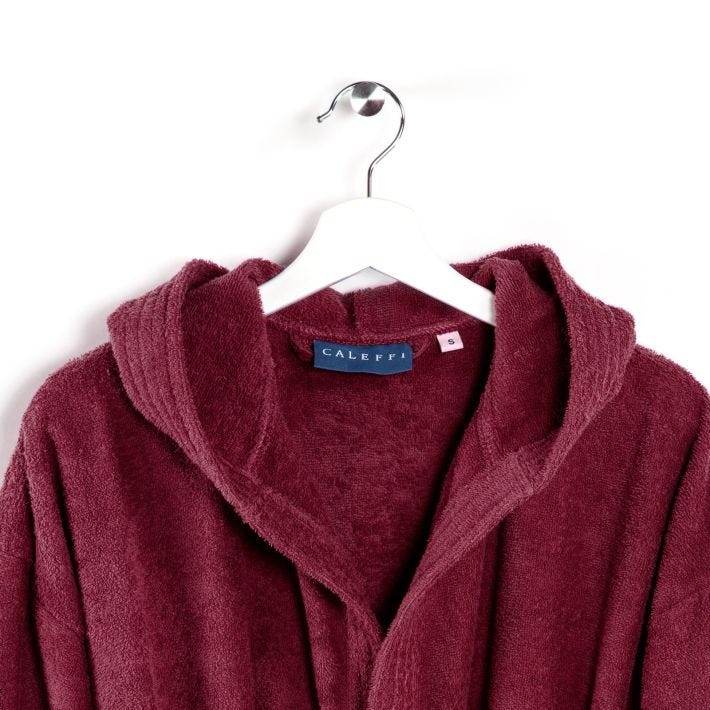 Accappatoio con cappuccio Biancheria Minorca Acc Caleffi - evabiancheria