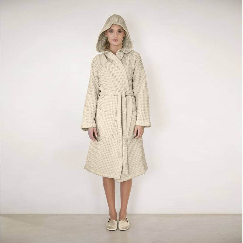 Accappatoio con cappuccio Biancheria Nettare Acc Fazzini - evabiancheria