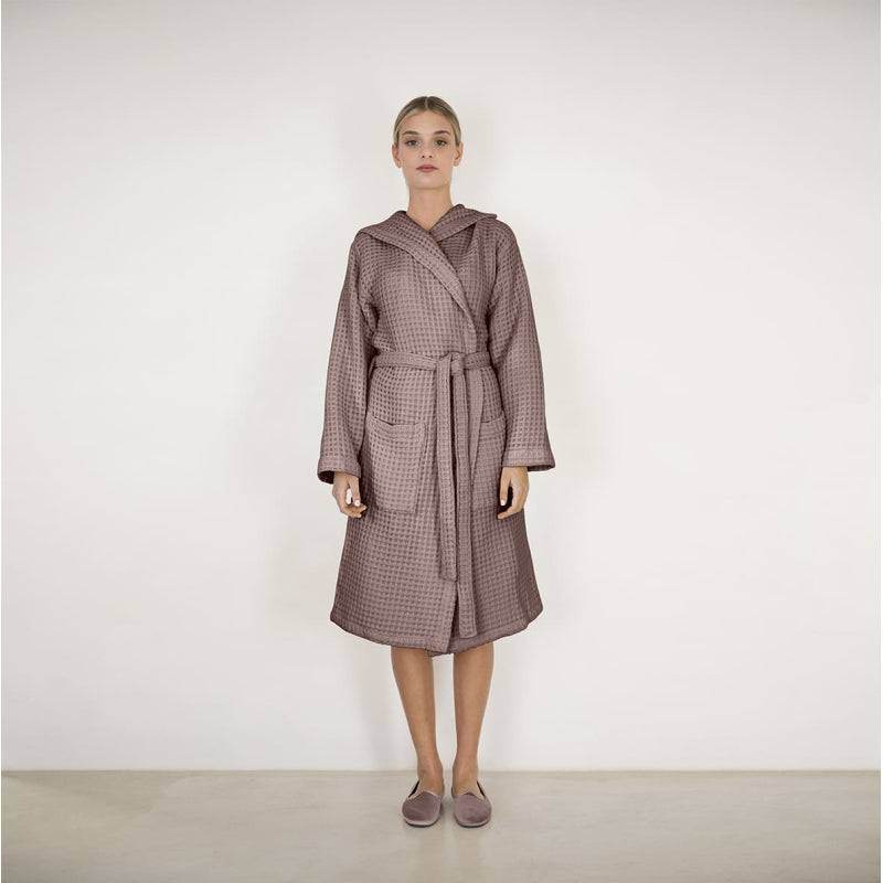 Accappatoio con cappuccio Biancheria Nettare Acc Fazzini - evabiancheria