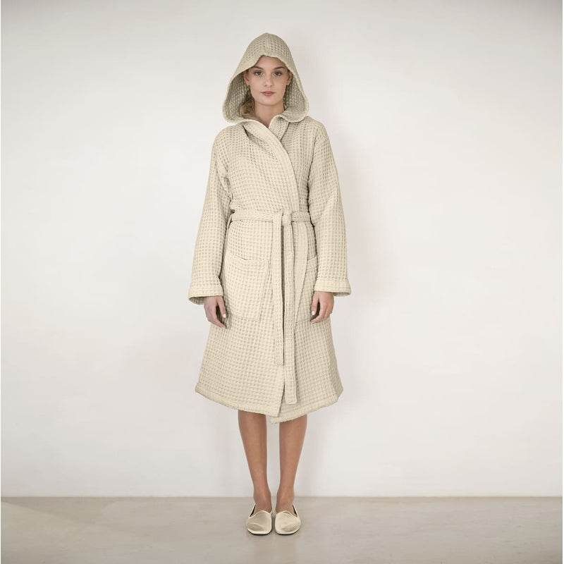 Accappatoio con cappuccio Biancheria Nettare Acc Fazzini - evabiancheria