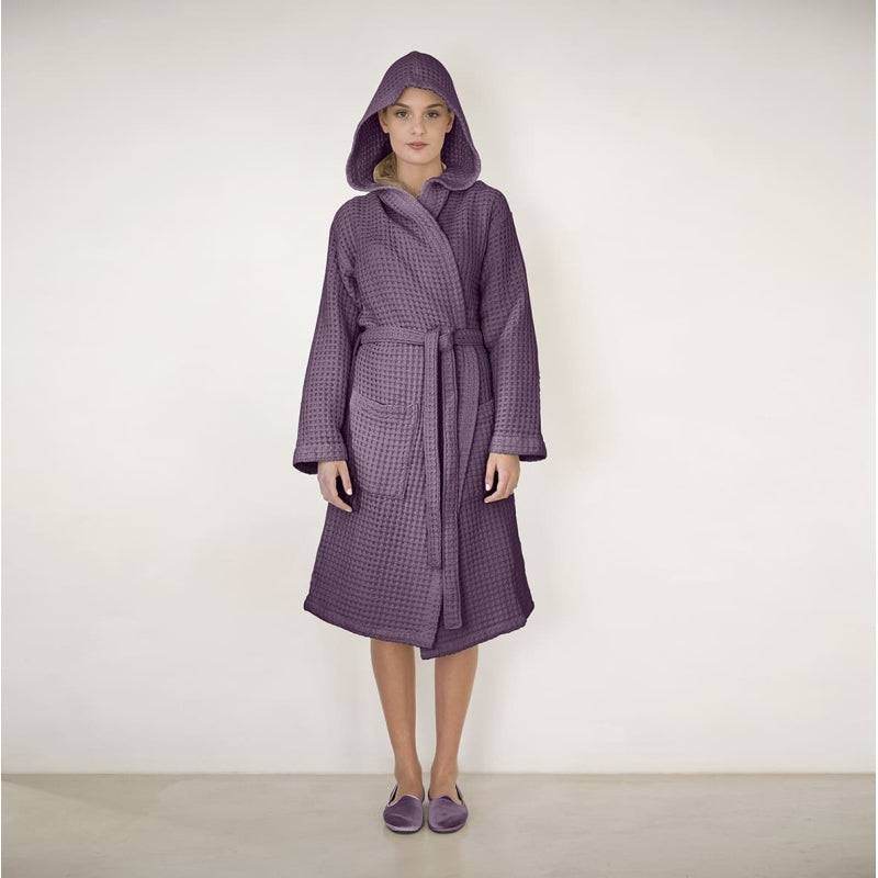 Accappatoio con cappuccio Biancheria Nettare Acc Fazzini - evabiancheria