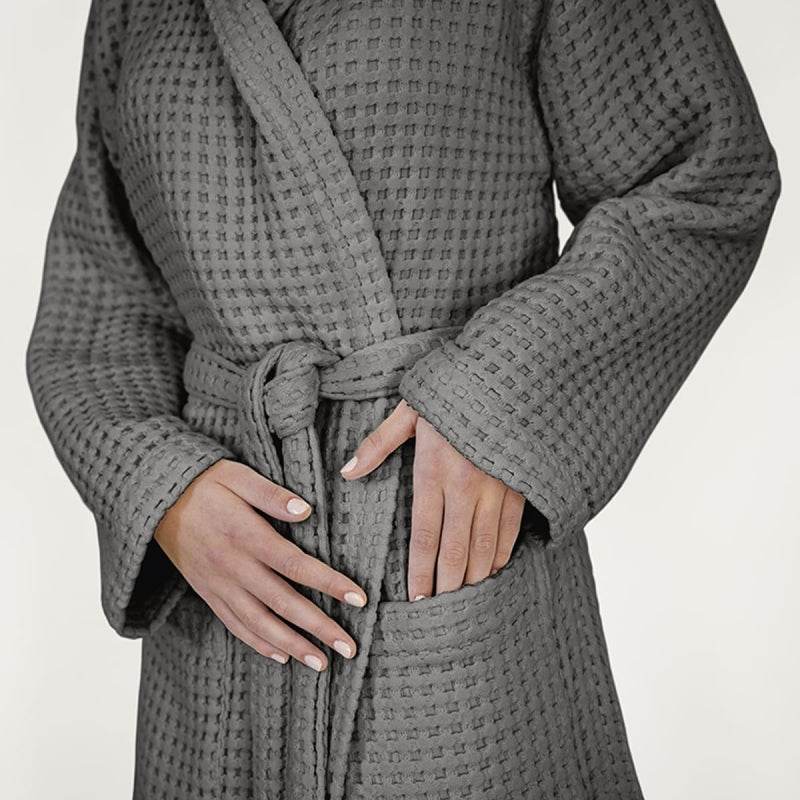 Accappatoio con cappuccio Biancheria Nettare Acc Fazzini - evabiancheria