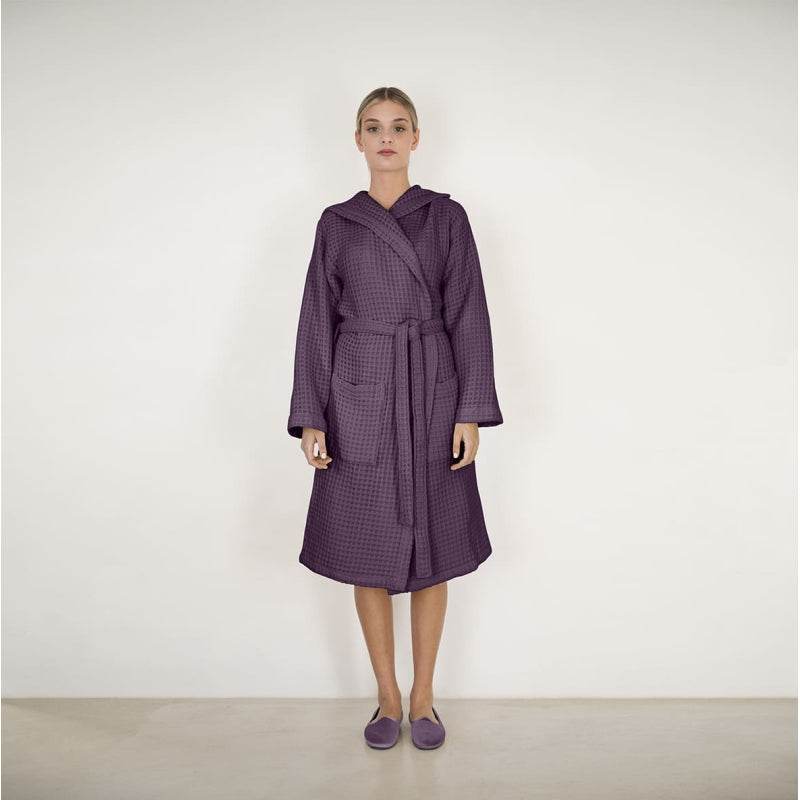 Accappatoio con cappuccio Biancheria Nettare Acc Fazzini - evabiancheria