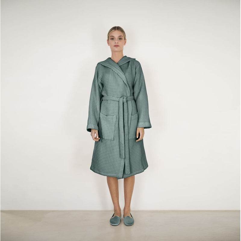 Accappatoio con cappuccio Biancheria Nettare Acc Fazzini - evabiancheria