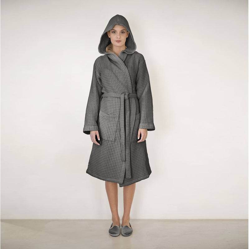 Accappatoio con cappuccio Biancheria Nettare Acc Fazzini - evabiancheria